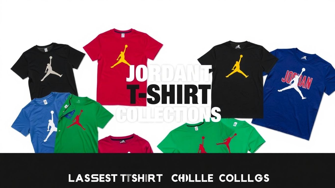 Colecție de tricouri Jordan noi la reducere