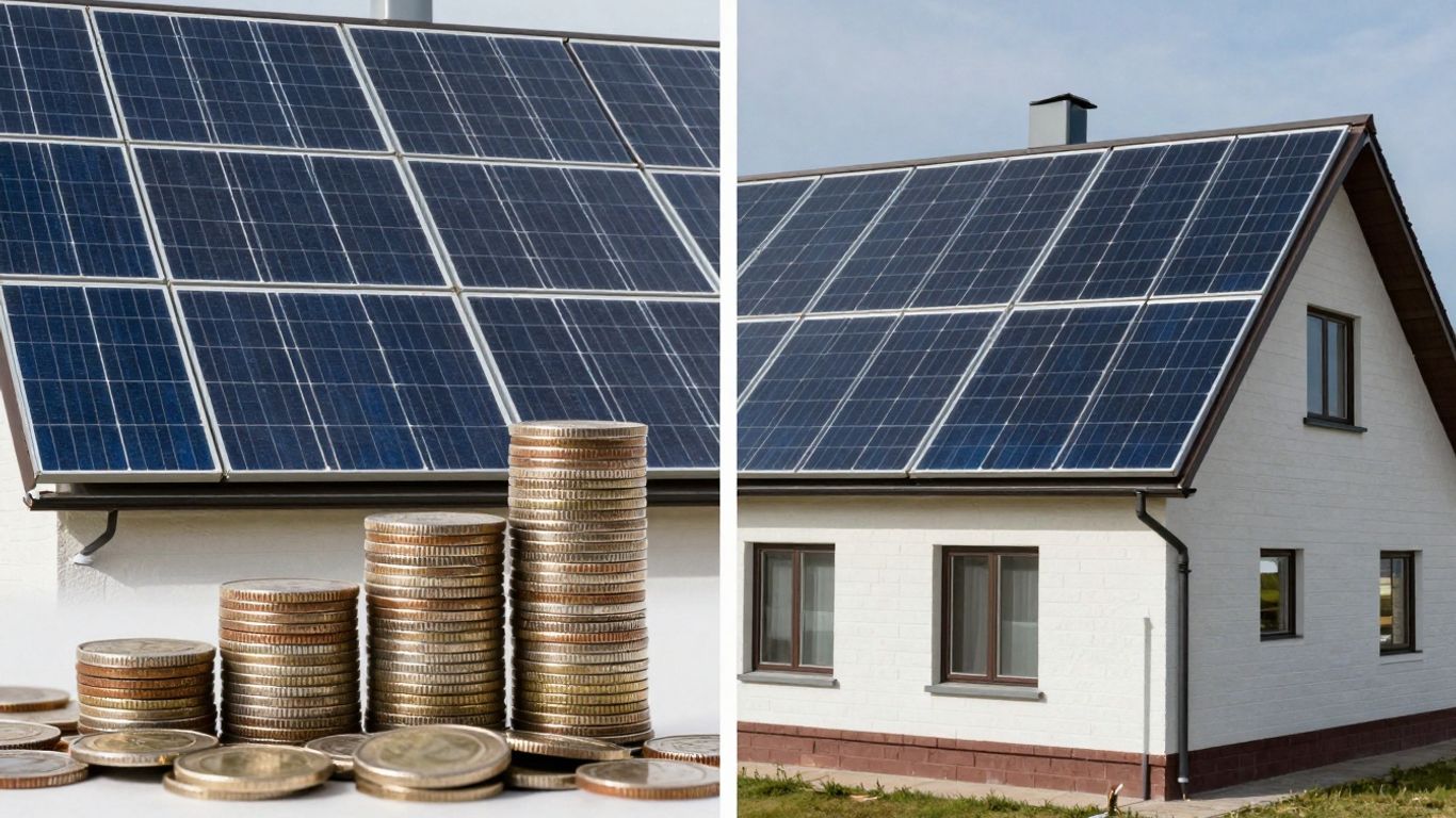 Comparative Chart Showing 2026 Solar Lease Vs Loan Financials, Highlighting Zero-Down Leasing Vs Asset Ownership Roi.