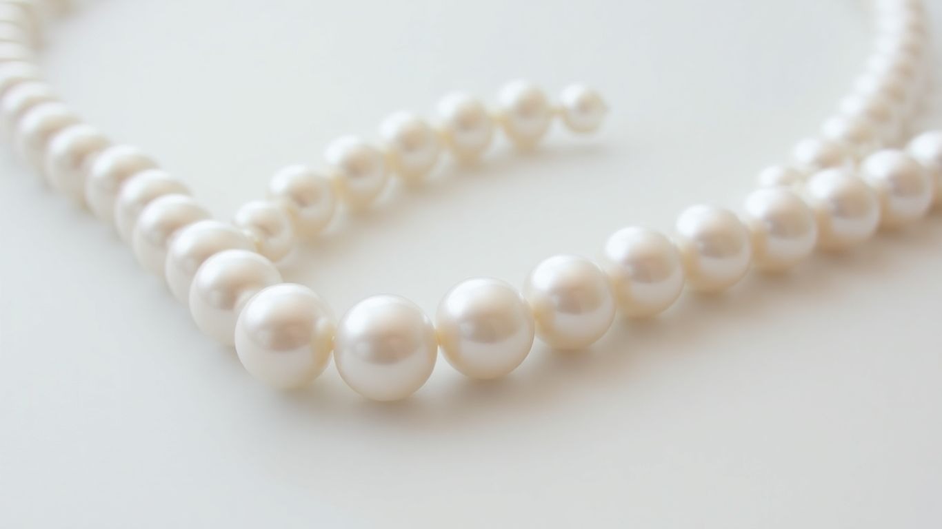 Elegant pearl necklace<a data-fixed=