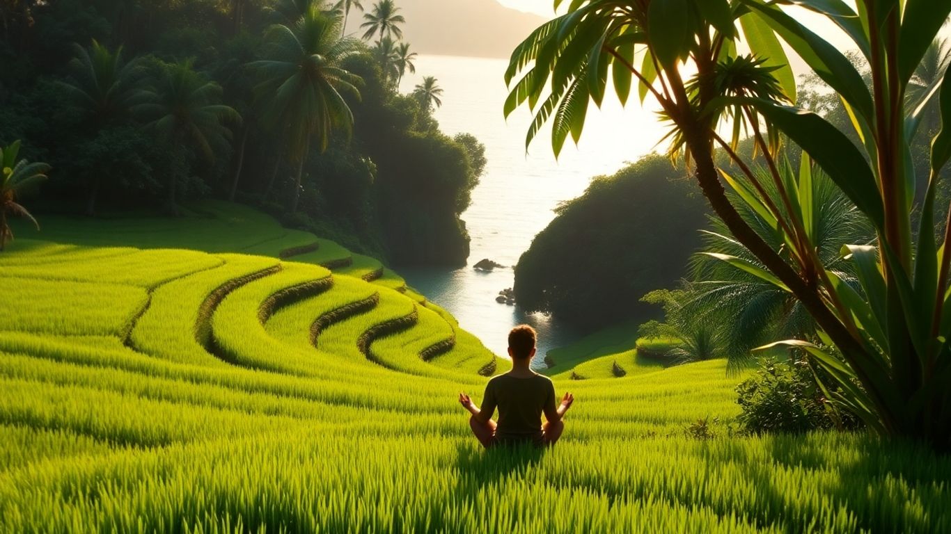 Spiritual retreat in Bali with plant medicine.
