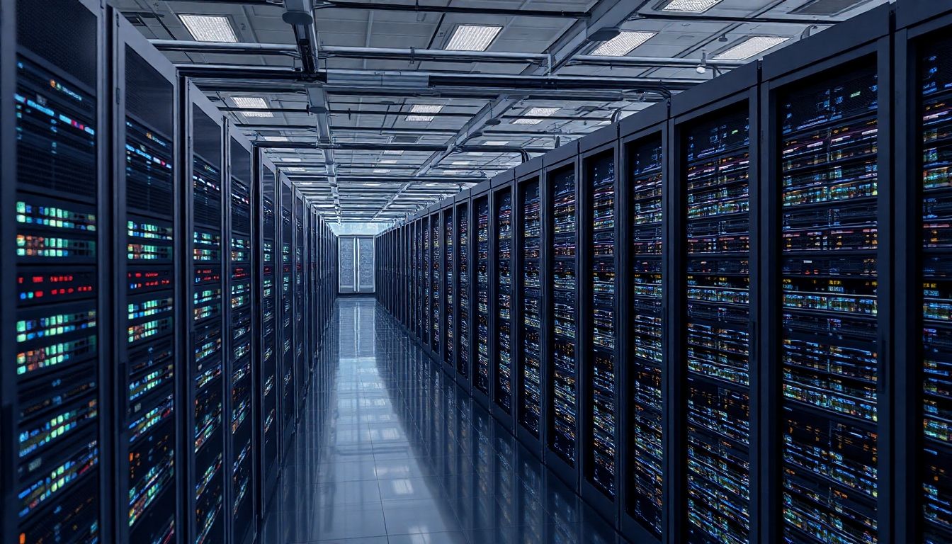 Google data center in Texas with advanced AI infrastructure.