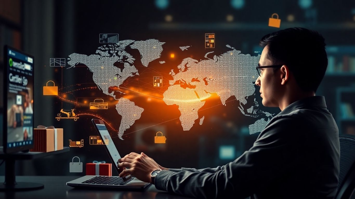 Global dropshipping product fulfillment and order management.