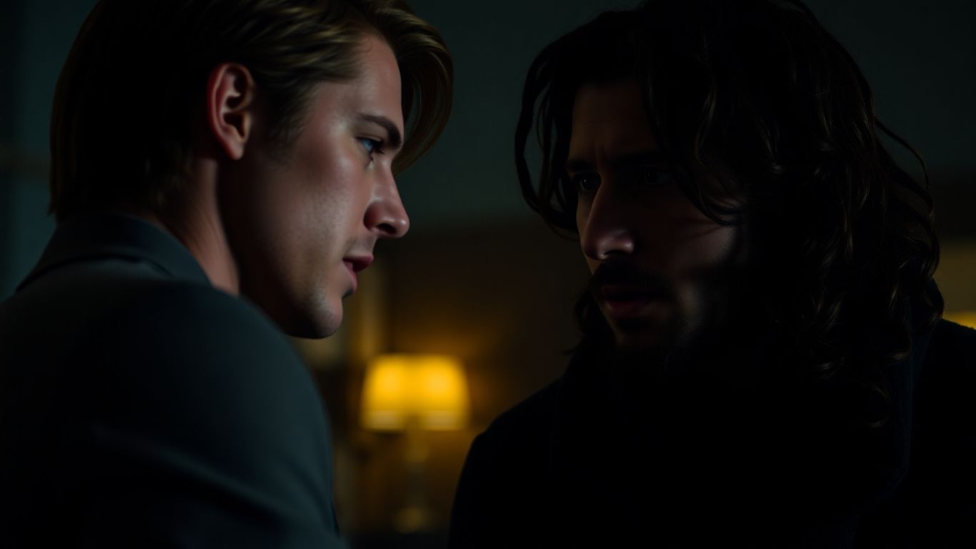 Casal em momento de tensão no filme É Assim Que Acaba.