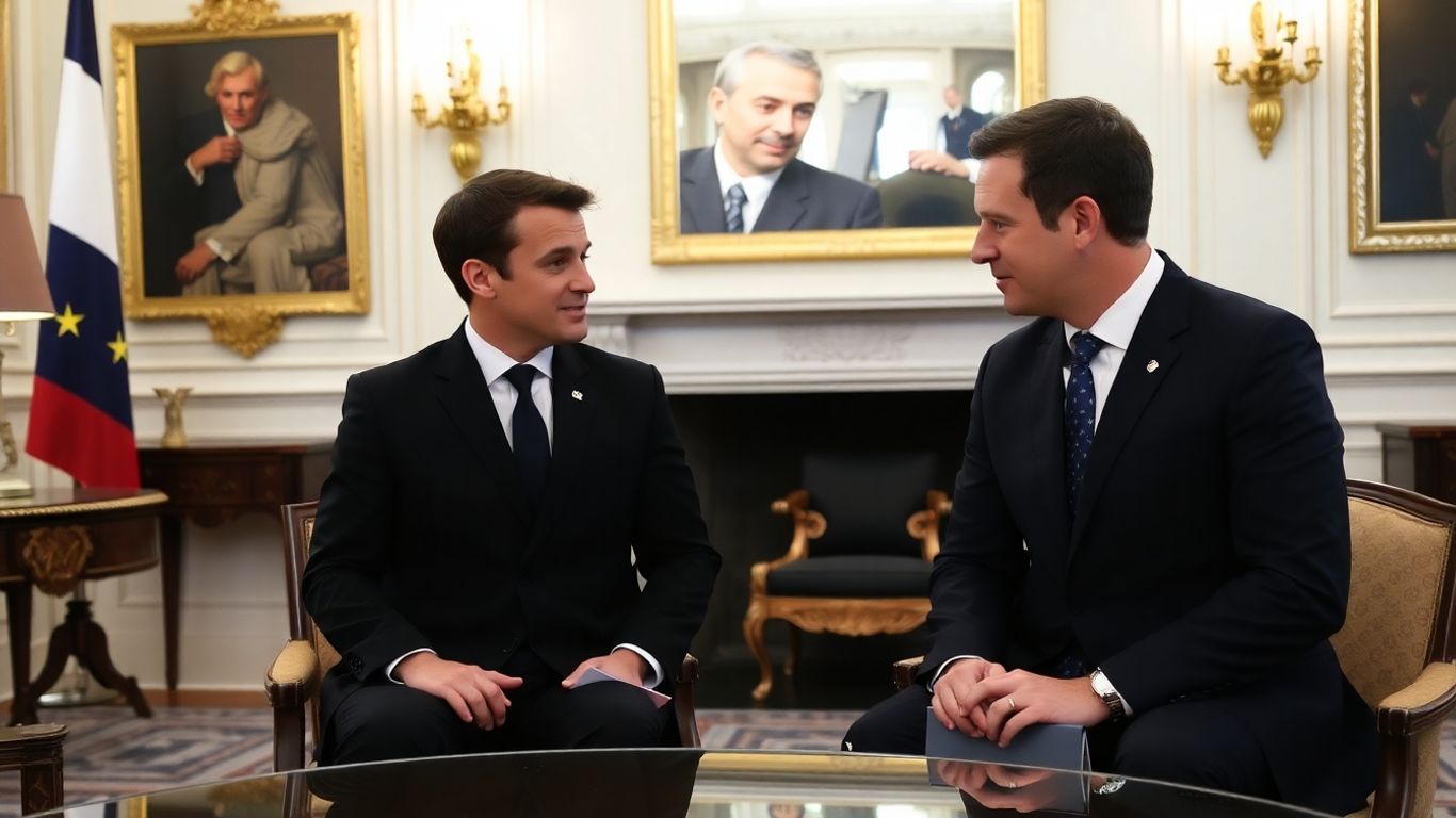 Macron et Lecornu discutent à l’Élysée, ambiance tendue