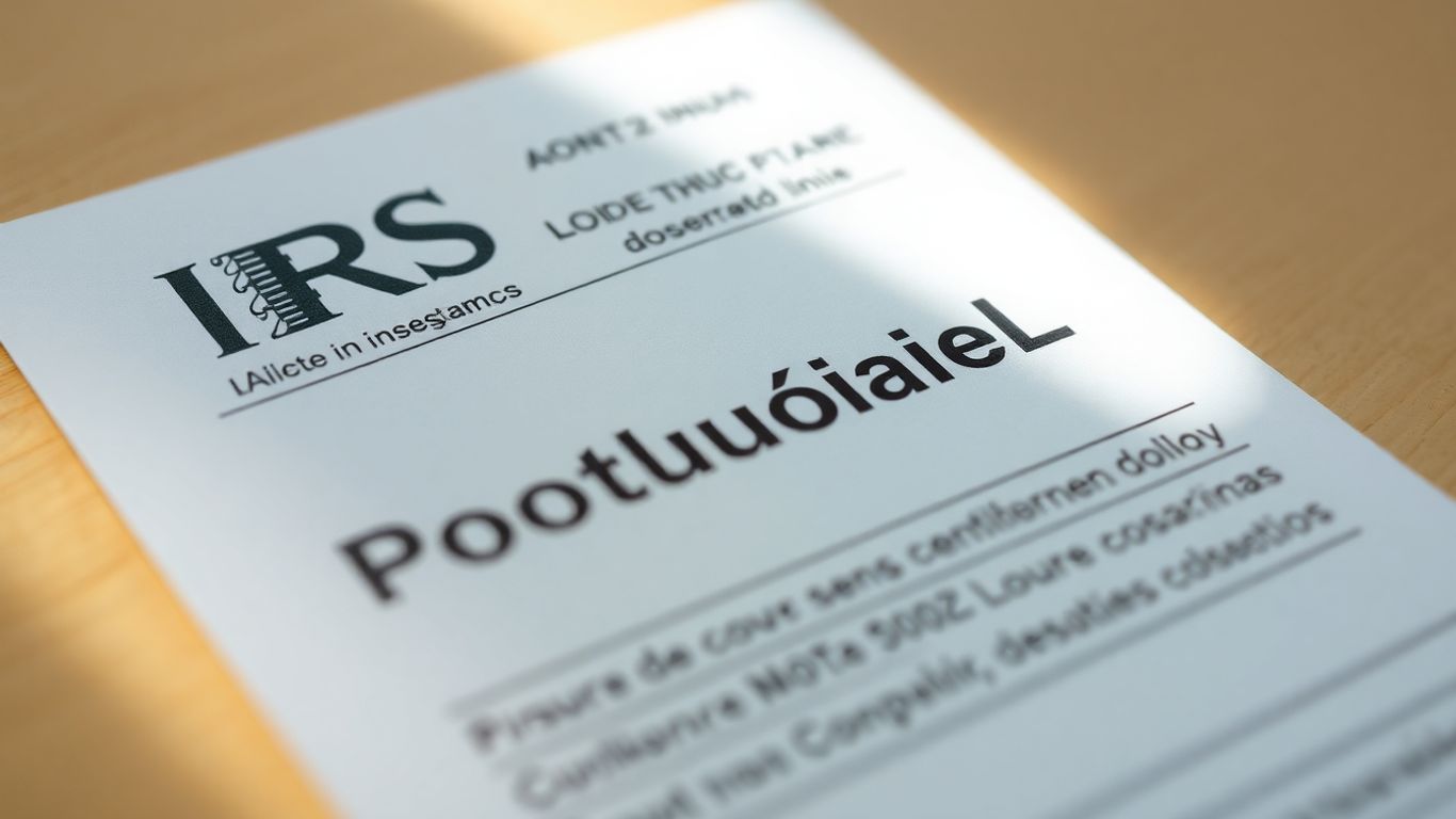 Nota de liquidação do IRS com detalhes visíveis.