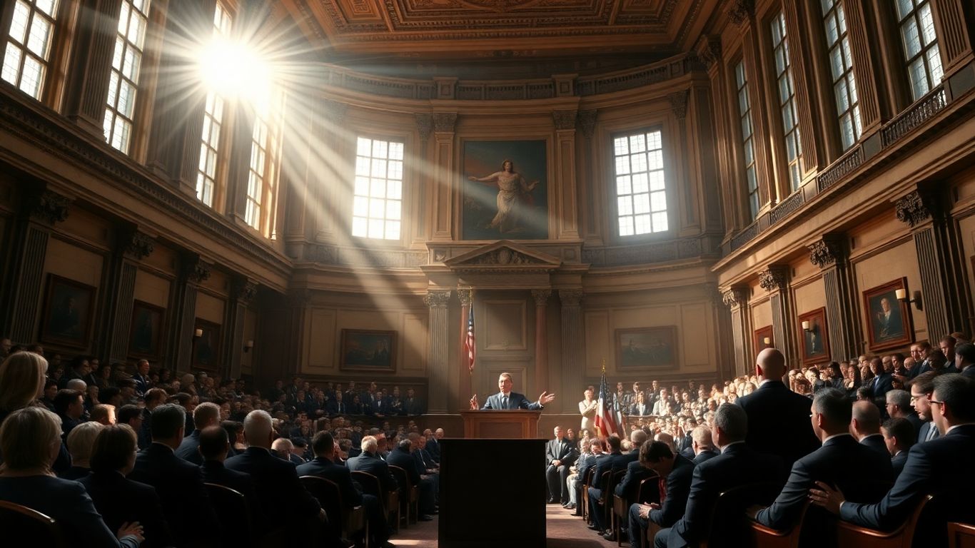 Assemblée nationale lors d'un débat budgétaire intense.