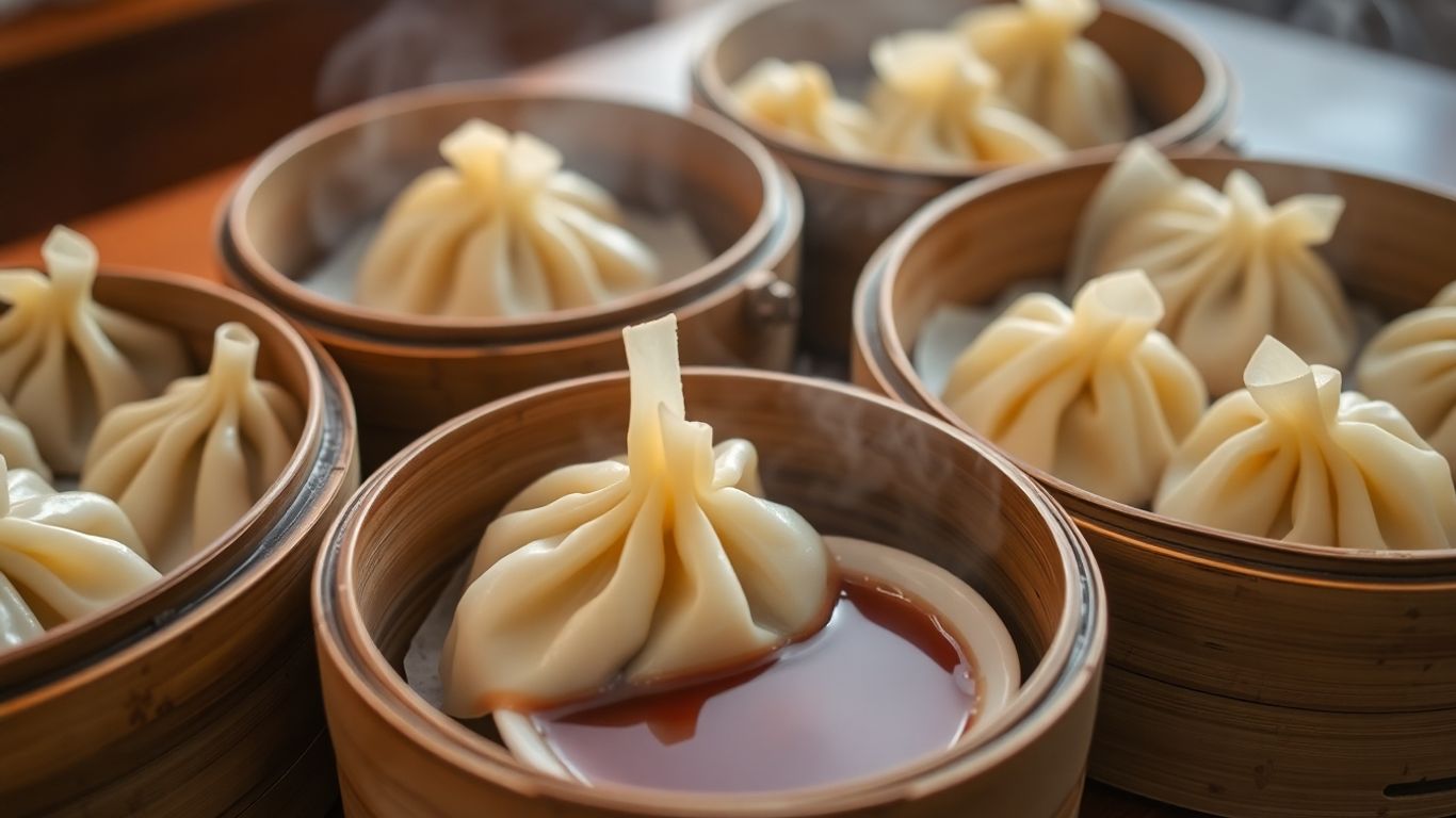 ติ่มซำฮาลาลหลากหลายเมนูพร้อมน้ำจิ้ม