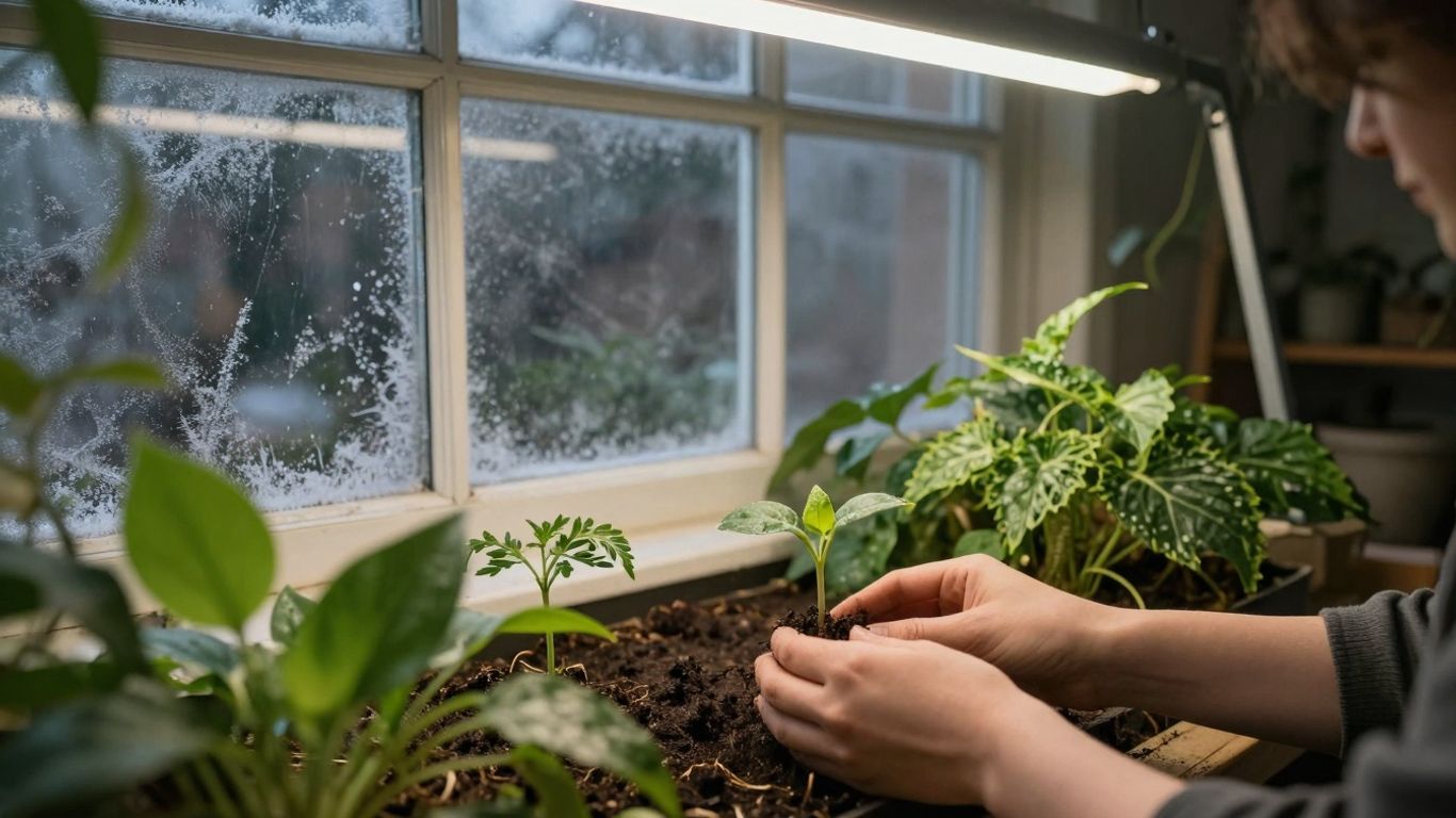 Winterliche Pflanzenpflege im urbanen Garten