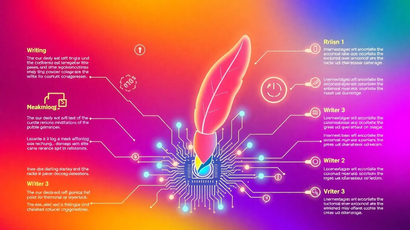 AI writing tools infographic