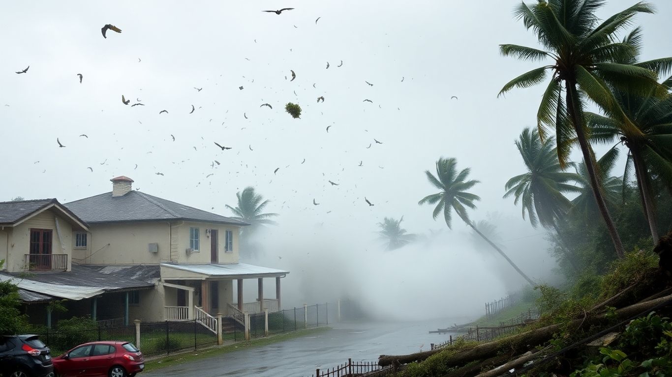 Jamaïque dévastée par l'ouragan Melissa