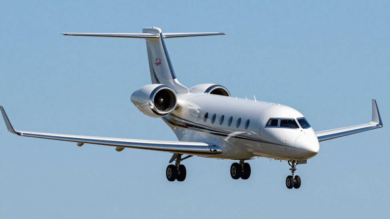 SQR400 Swift aircraft in flight.