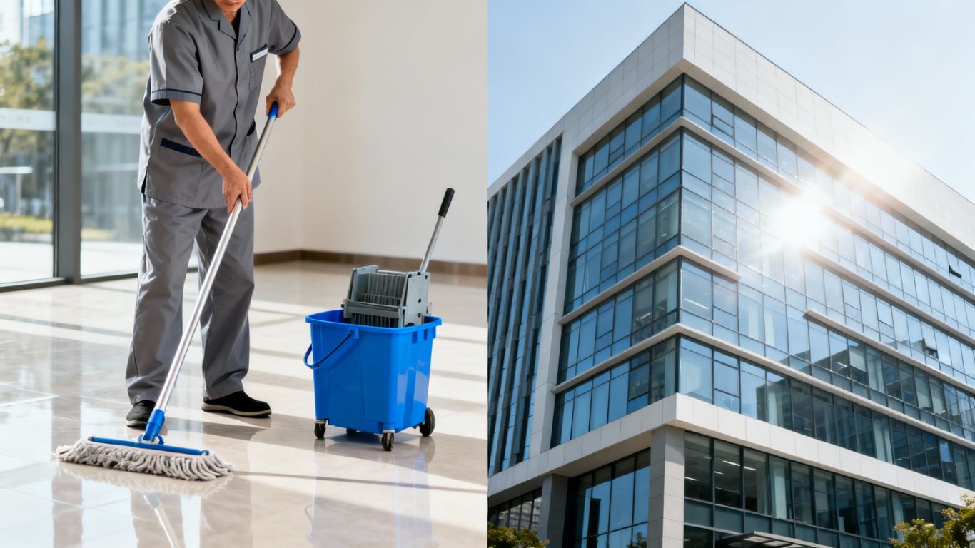 Rozdiel medzi upratovaním a facility managementom