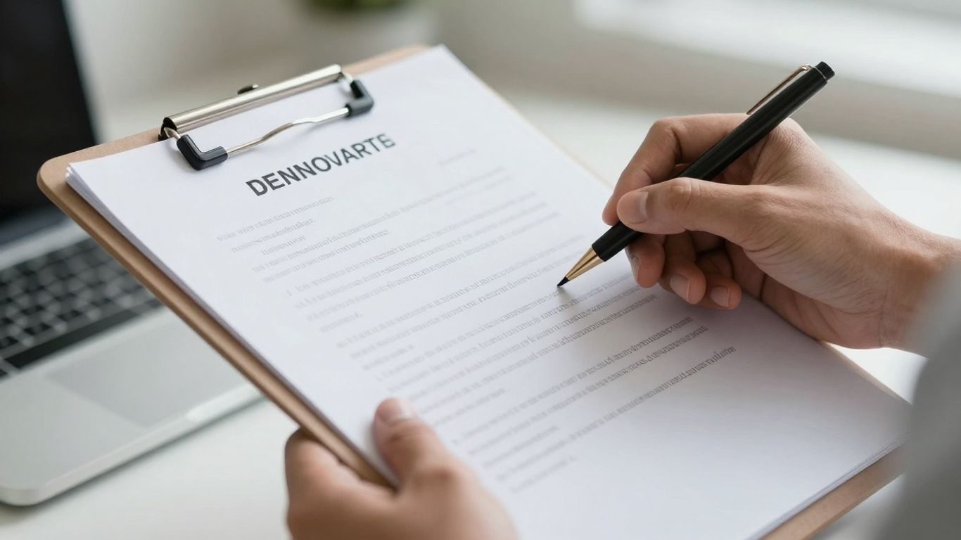 Signing a workers' compensation document