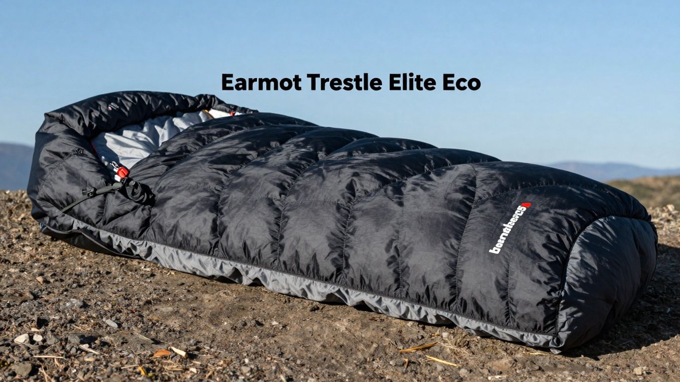 Marmot Trestles Elite Eco 20 sleeping bag for backpacking