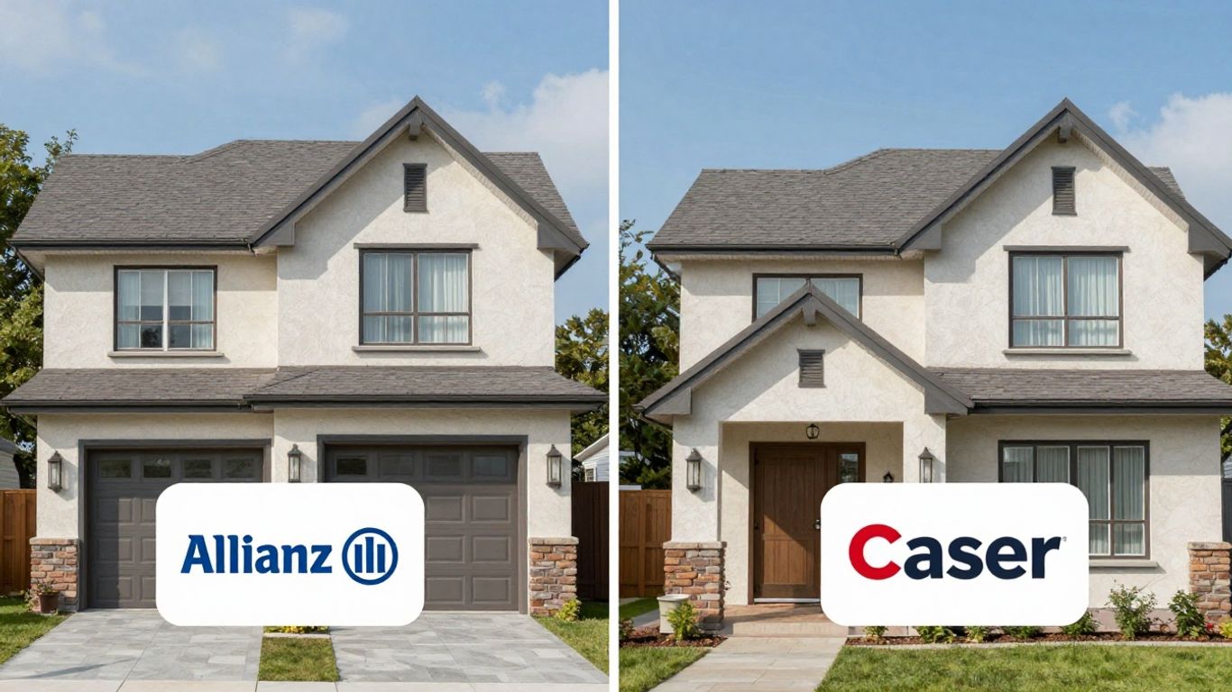 Comparativa de seguros de hogar Allianz vs Caser.