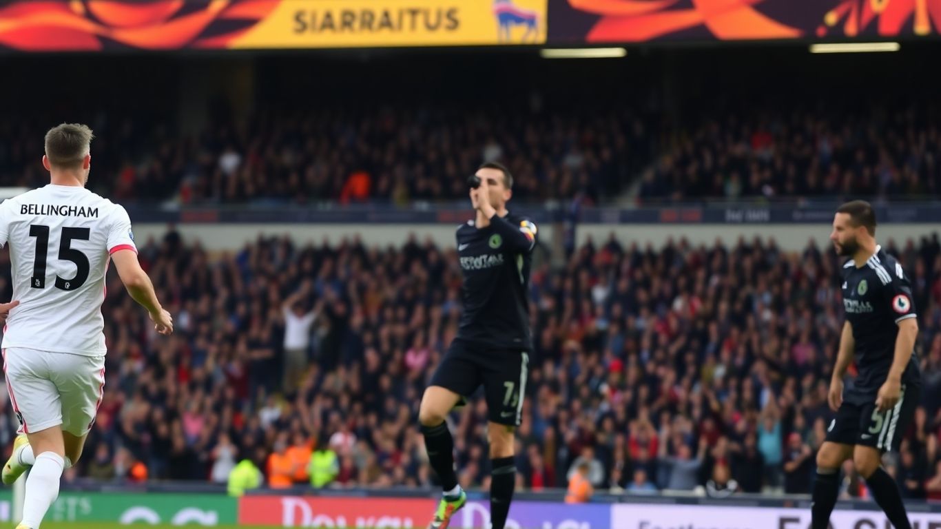 Bellingham marque, Courtois déçu, Real Madrid gagne.