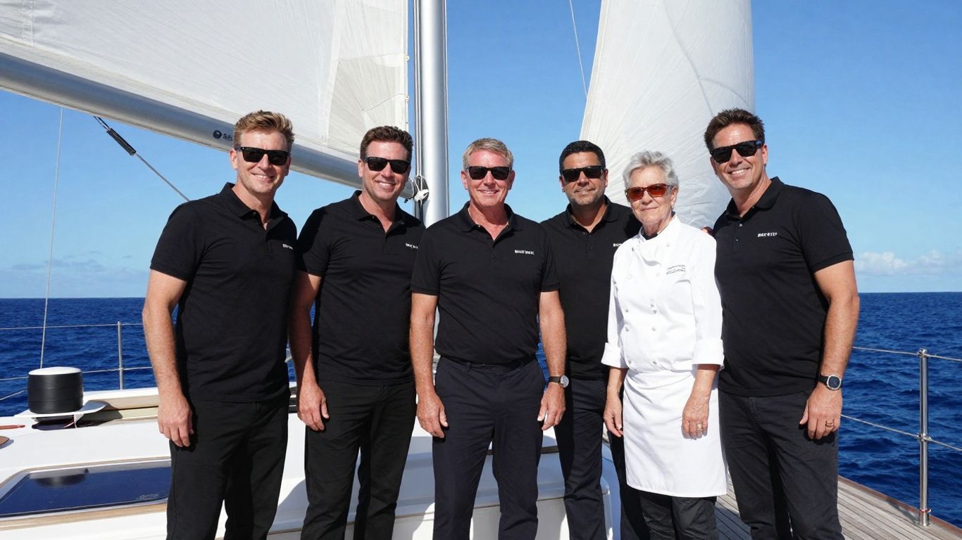Below Deck Sailing Yacht Season 4 cast and new chef on yacht.