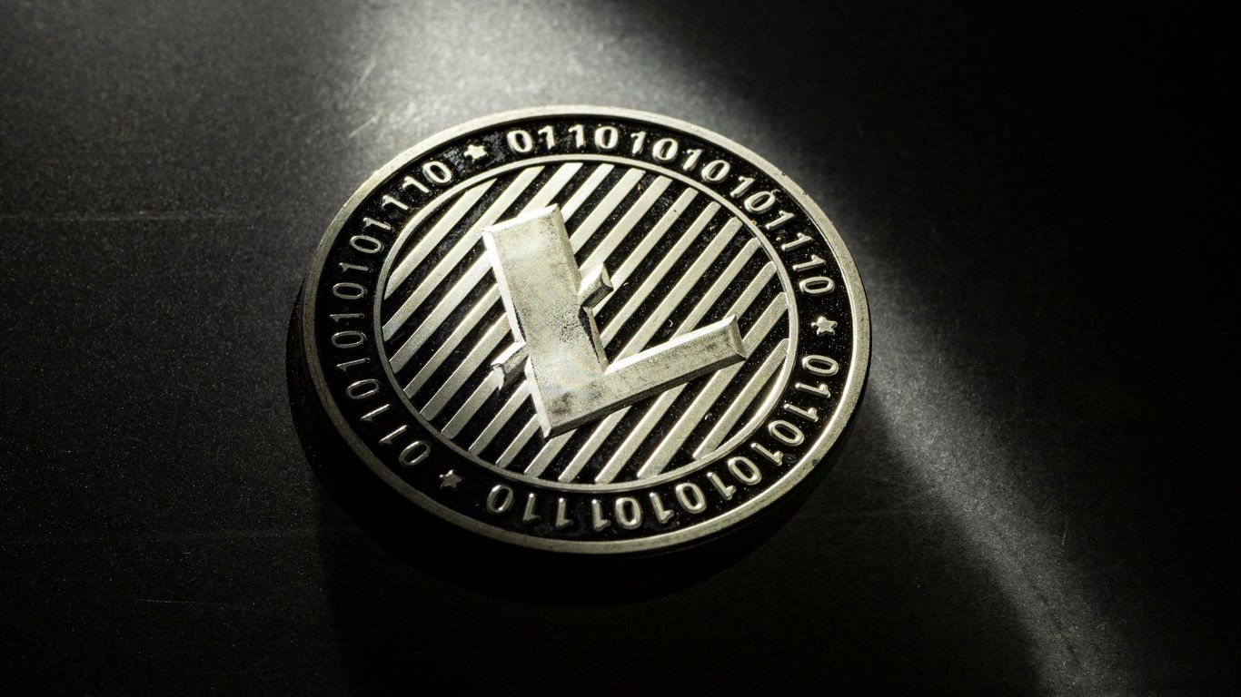 black and silver round logo