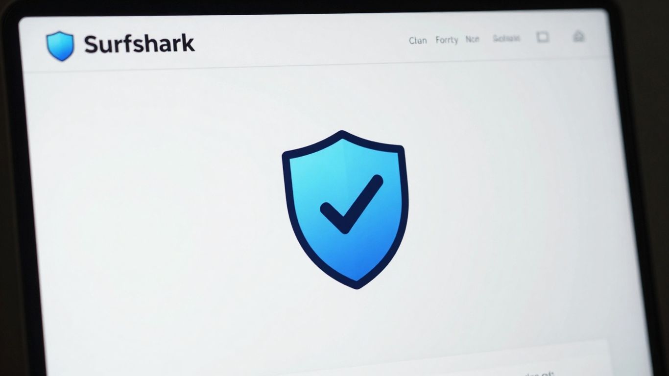 Surfshark Antivirus shield icon for maximum protection.