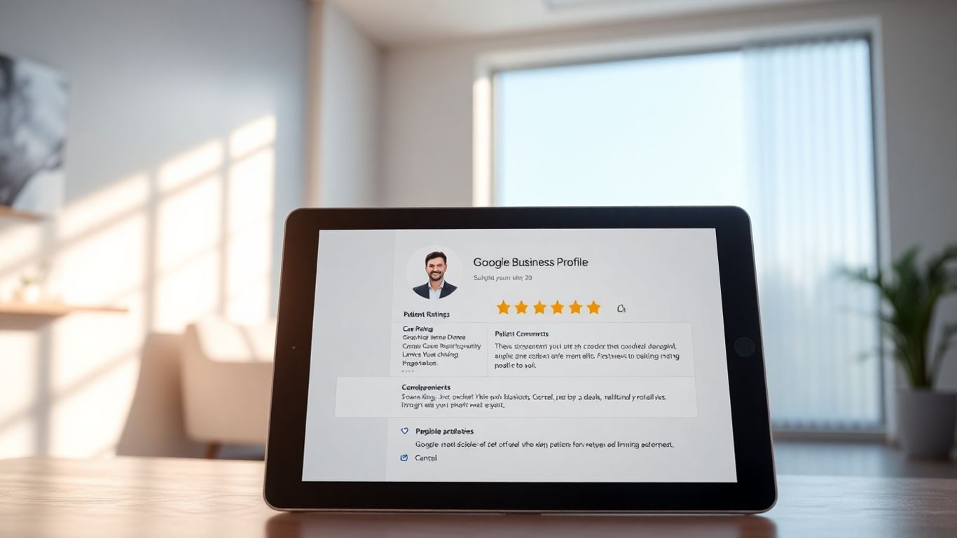 Google Business Profile management for aesthetic clinics.