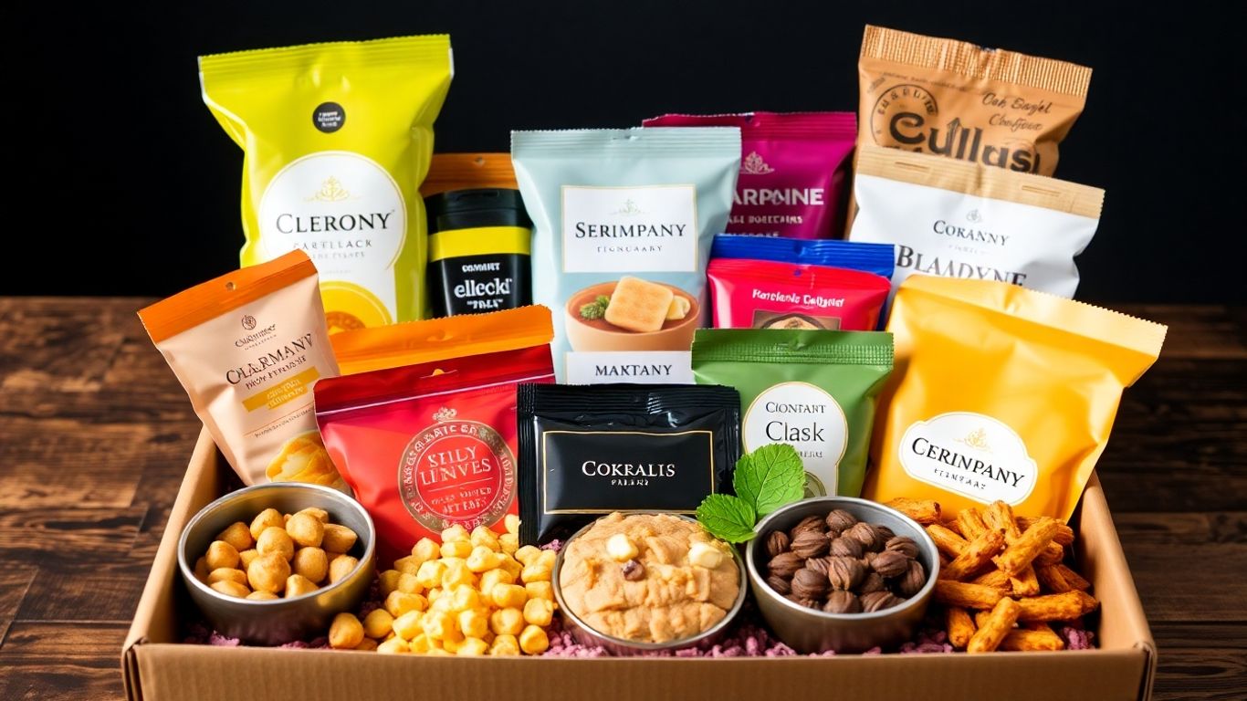 กล่องขนมพรีเมียมหลากหลาย