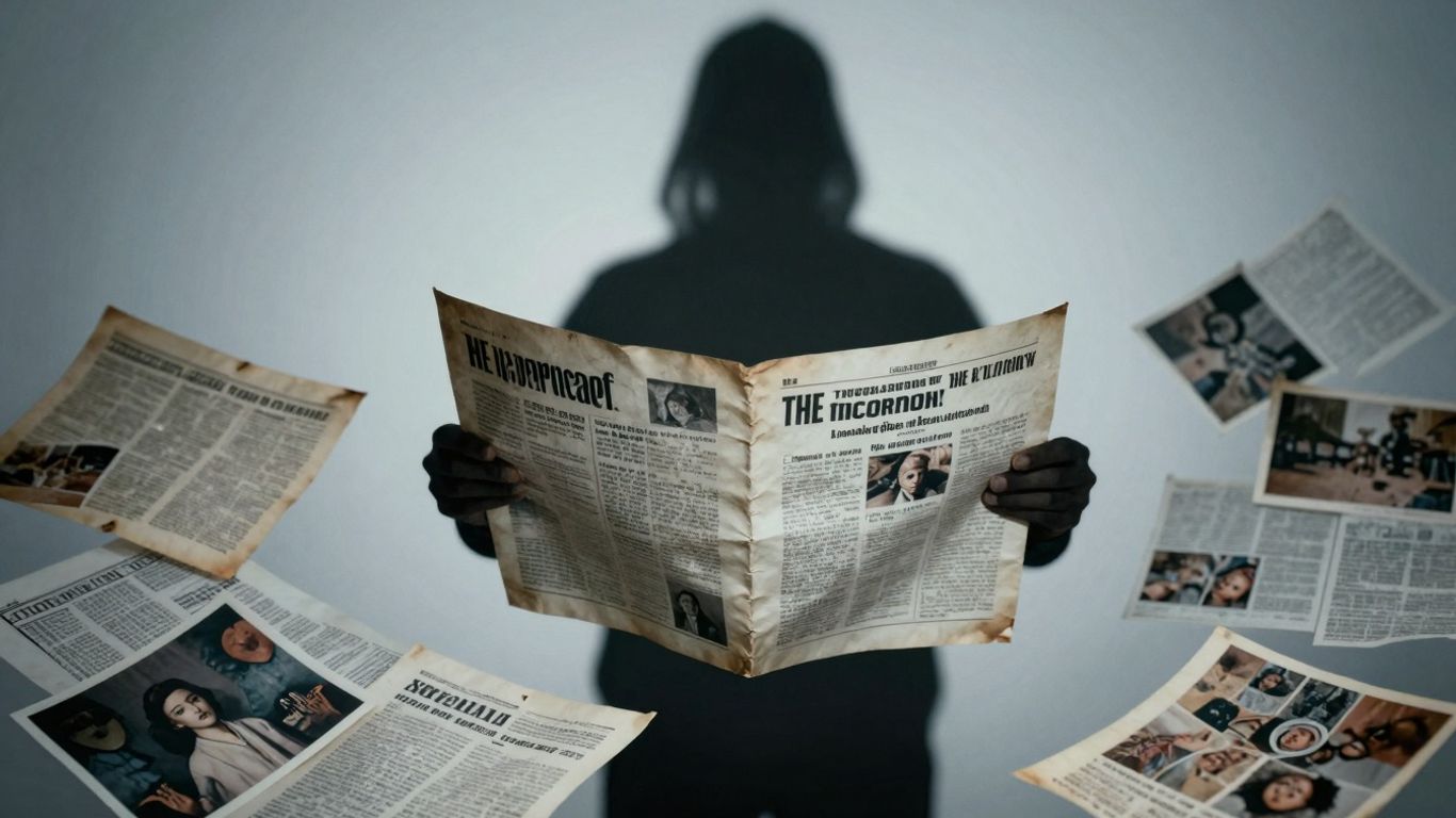 Cineva creează o biografie falsă a unei celebrități.