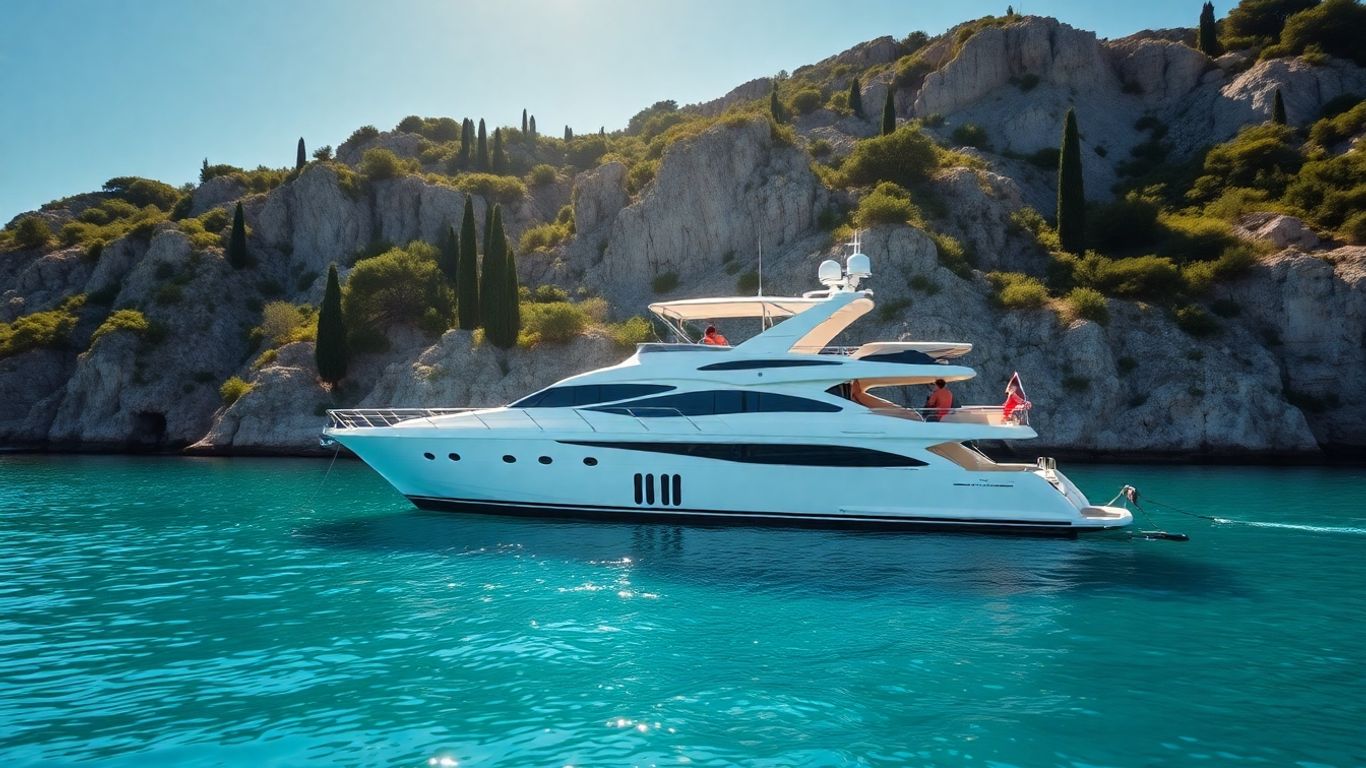 Luxury yacht fishing holiday in Croatia