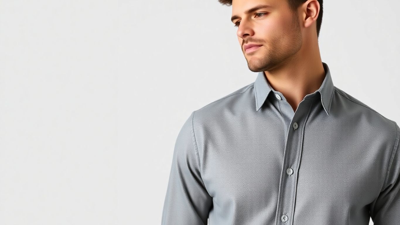 Man wearing a Selected Homme shirt