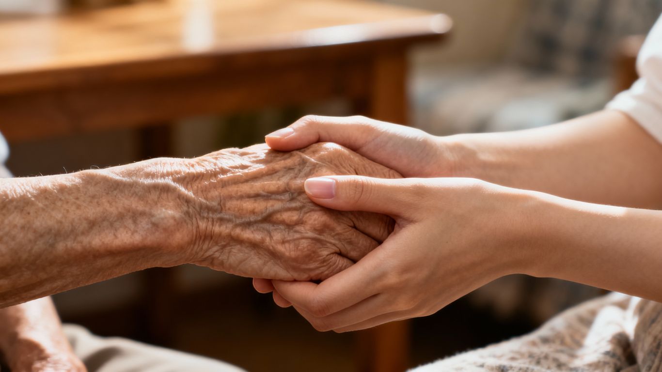 Hands clasped, showing trust and legal authority.