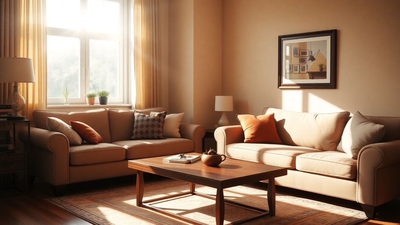 Casa segura y cómoda con luz solar.