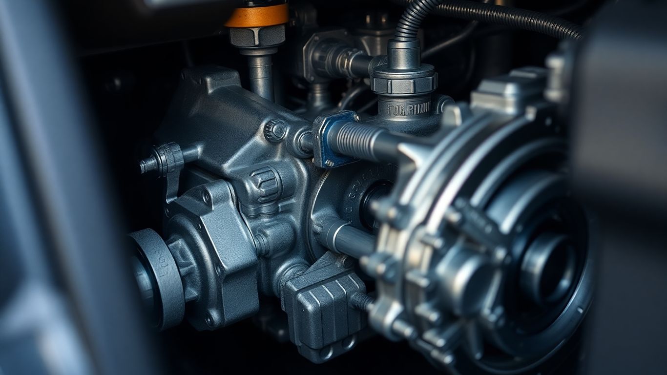 Ford Explorer gearbox close-up