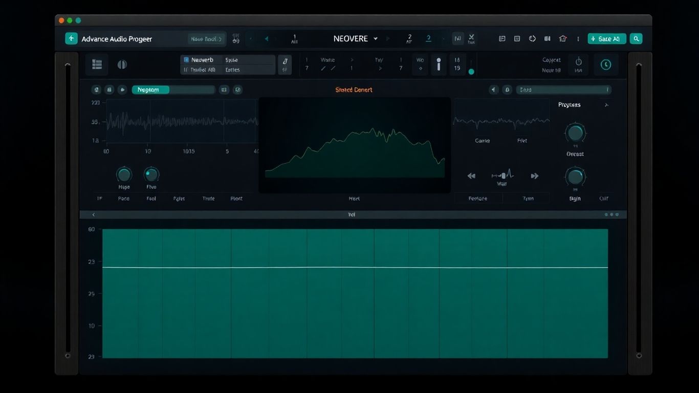 Neoverb plugin interface for audio mixing