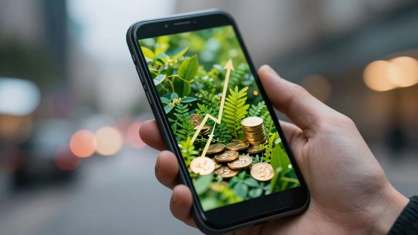 Forex trading strategy growth and profitability concept.