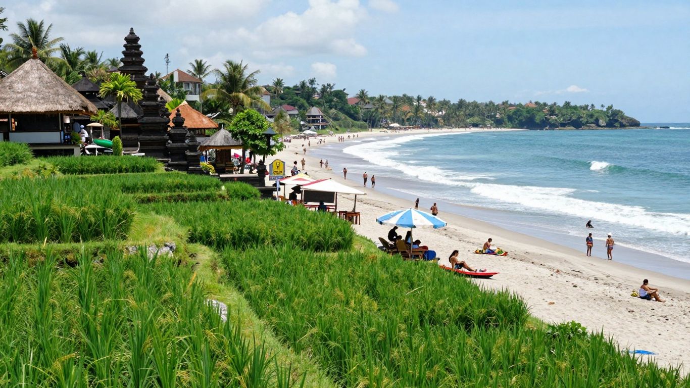 Ubud rice terraces versus Seminyak beach clubs