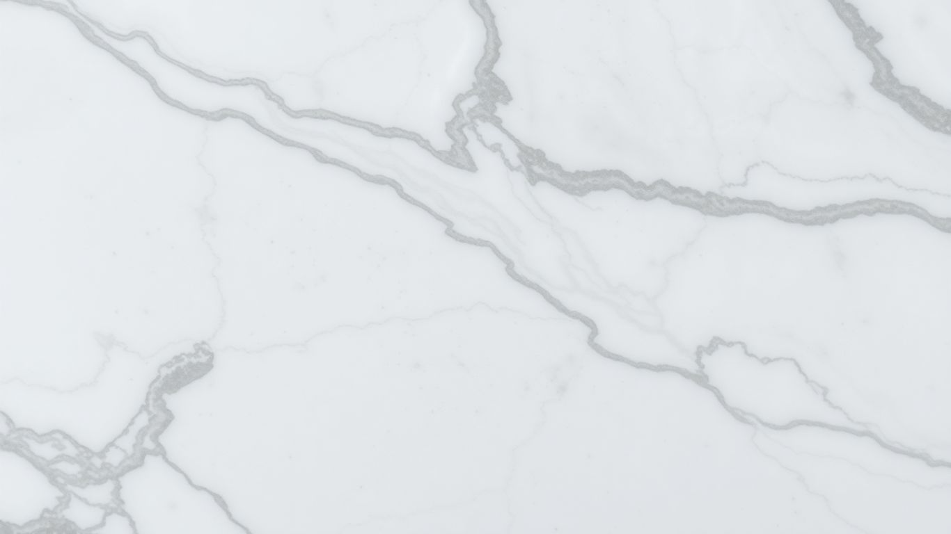 White onyx marble with elegant grey veins.
