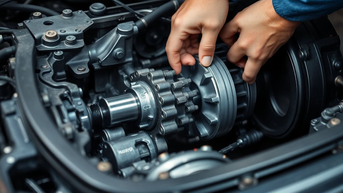 VW Jetta gearbox and transmission components