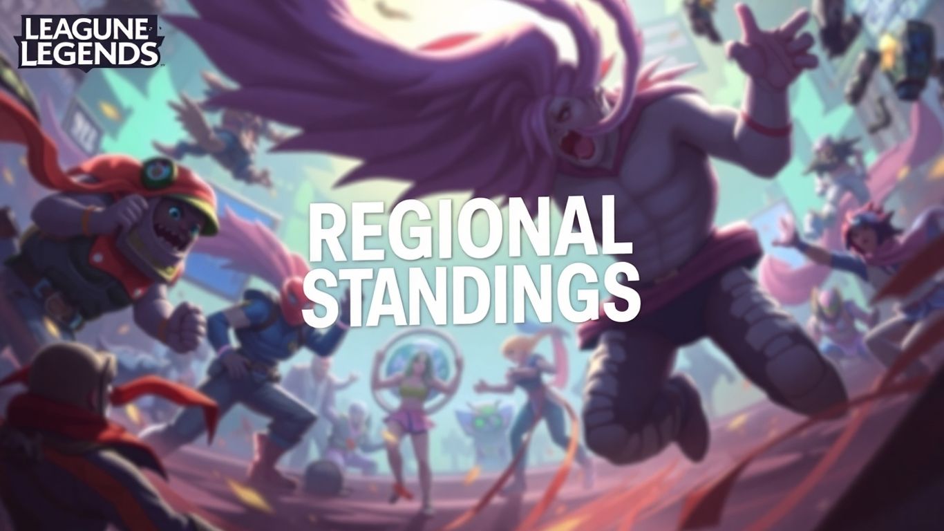 LoL esports standings illustration