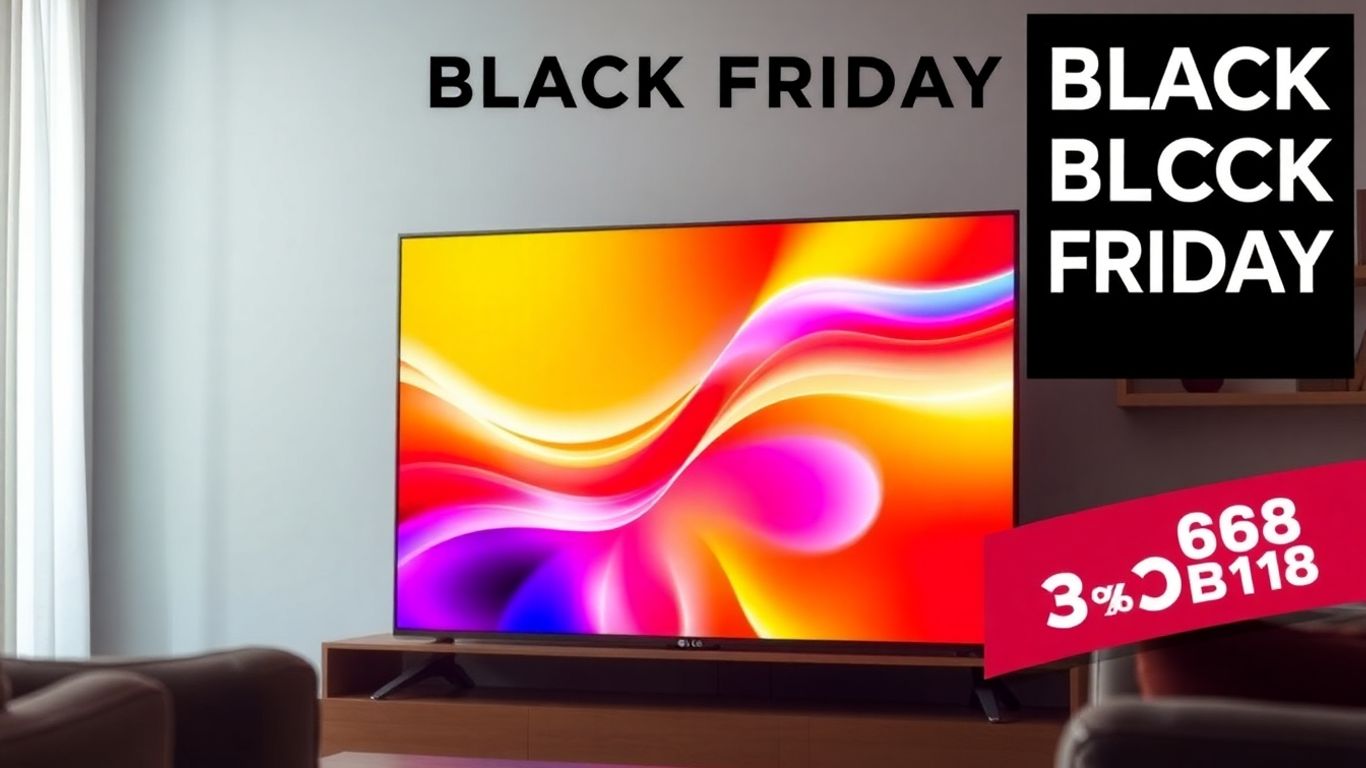 Smart TV LG em promoção na Black Friday.