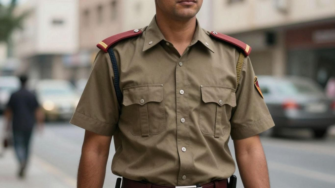 Koerier in uniform, Albert Heijn, Oosterhout Gld