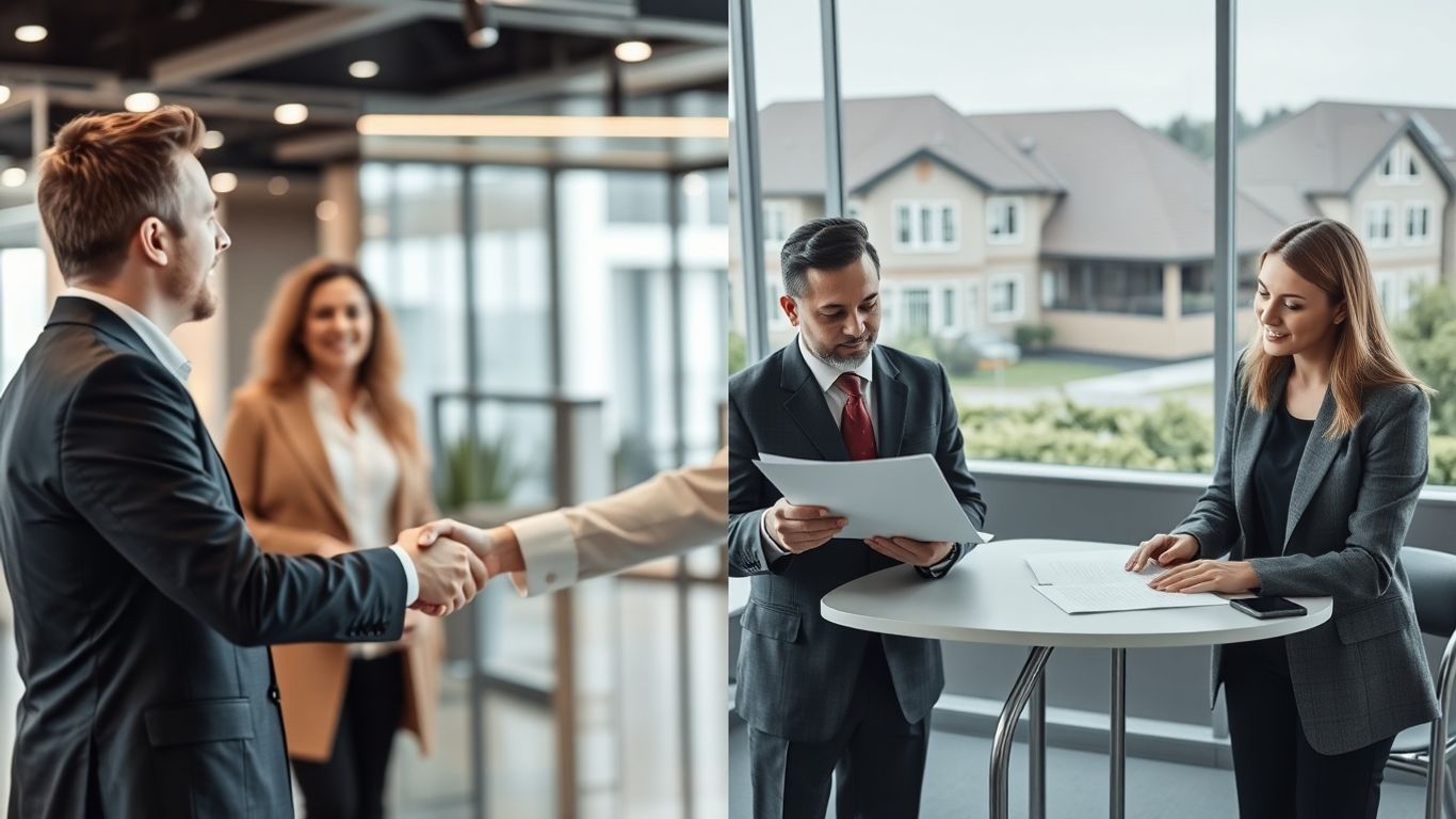 Real estate agent and broker roles comparison