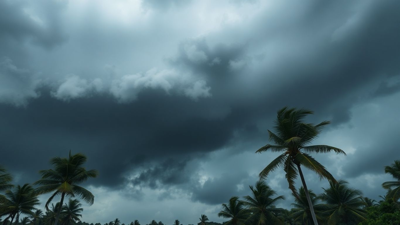 Ouragan Mélissa s'approche de la Jamaïque, vents violents et pluies torrentielles.