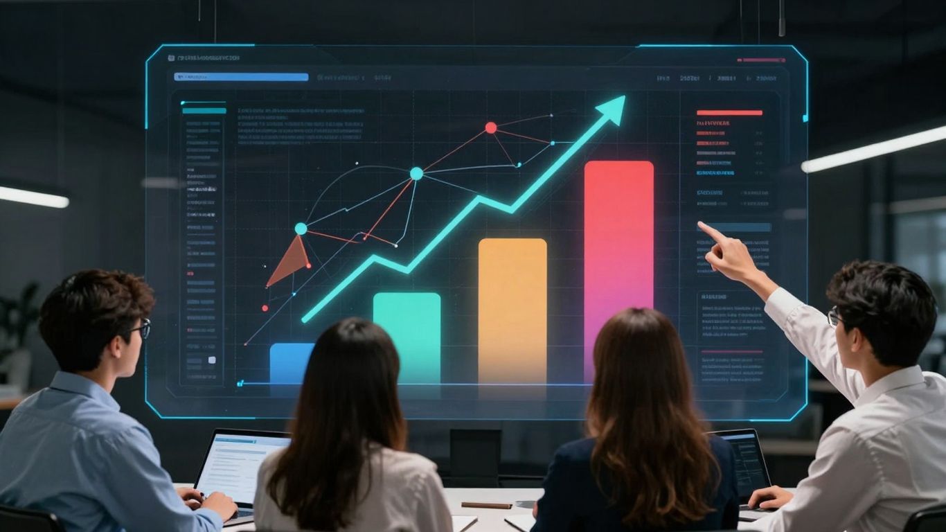 Sales team collaborating on Pipedrive for advanced strategies.