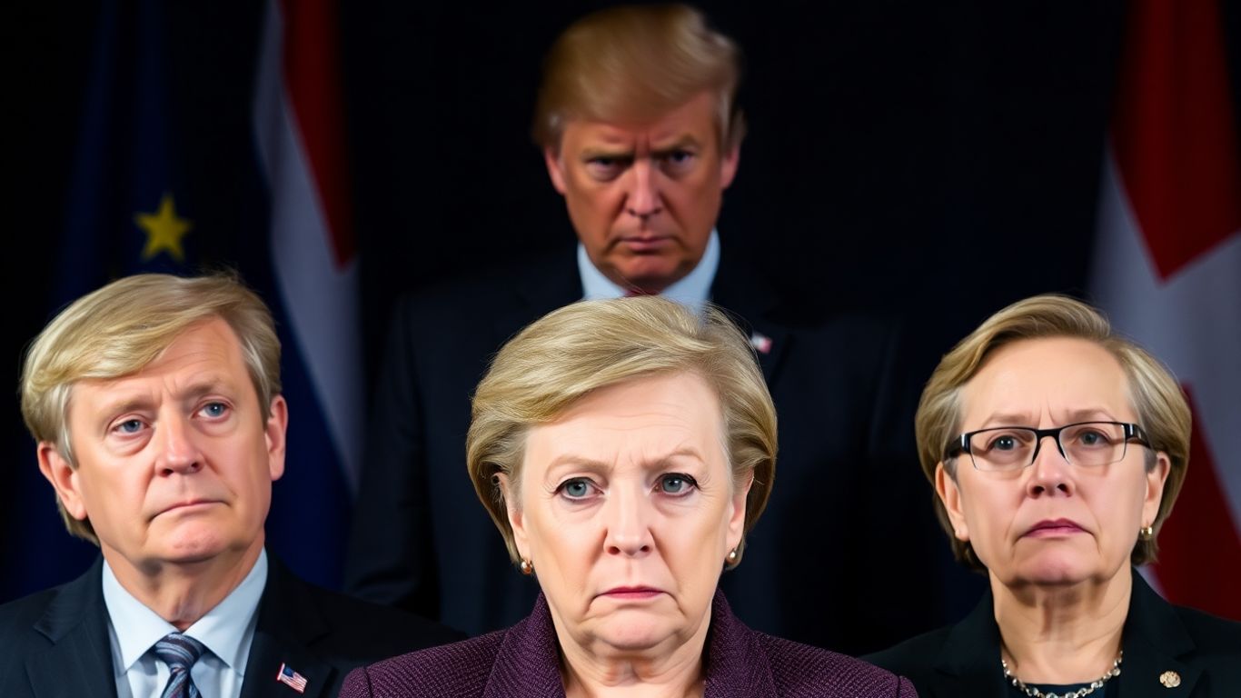 EU leaders avoiding [Donald Trump]'s influence