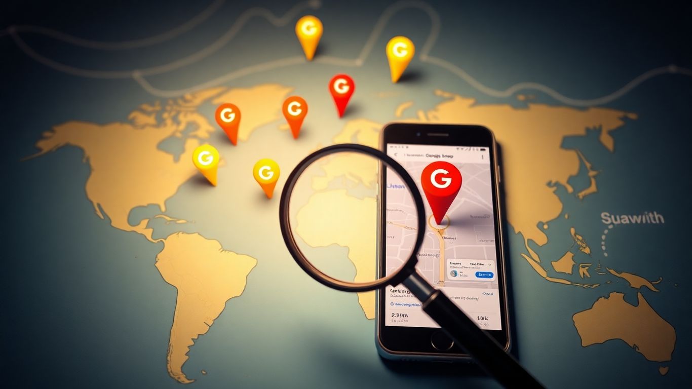 Google Business SEO local search domination map