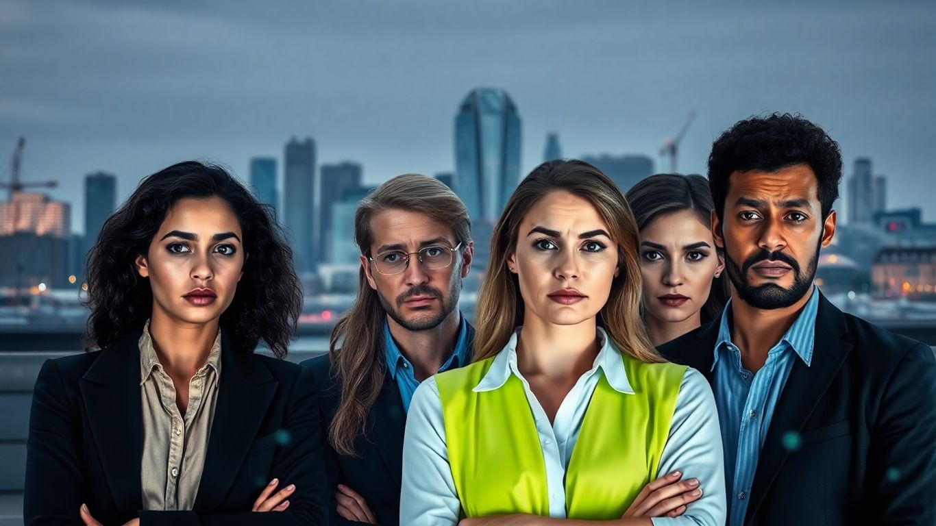 London workers facing AI job disruption.