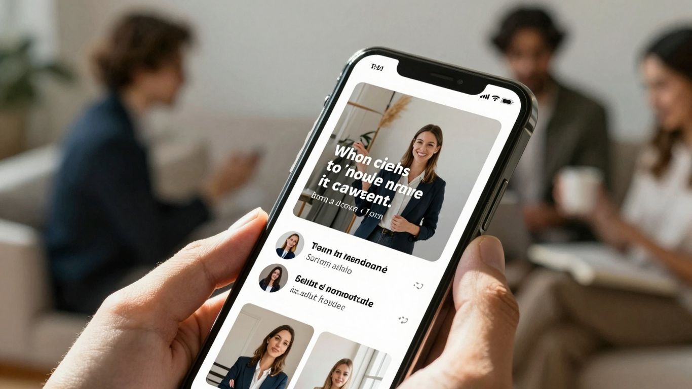 Instagram feed with quote graphics and sunlight.