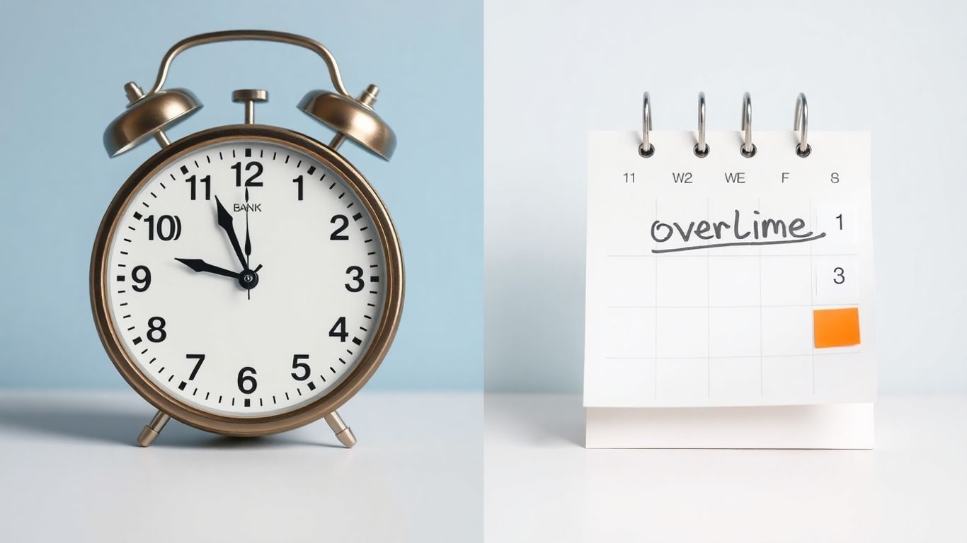 Banco de horas vs horas extras