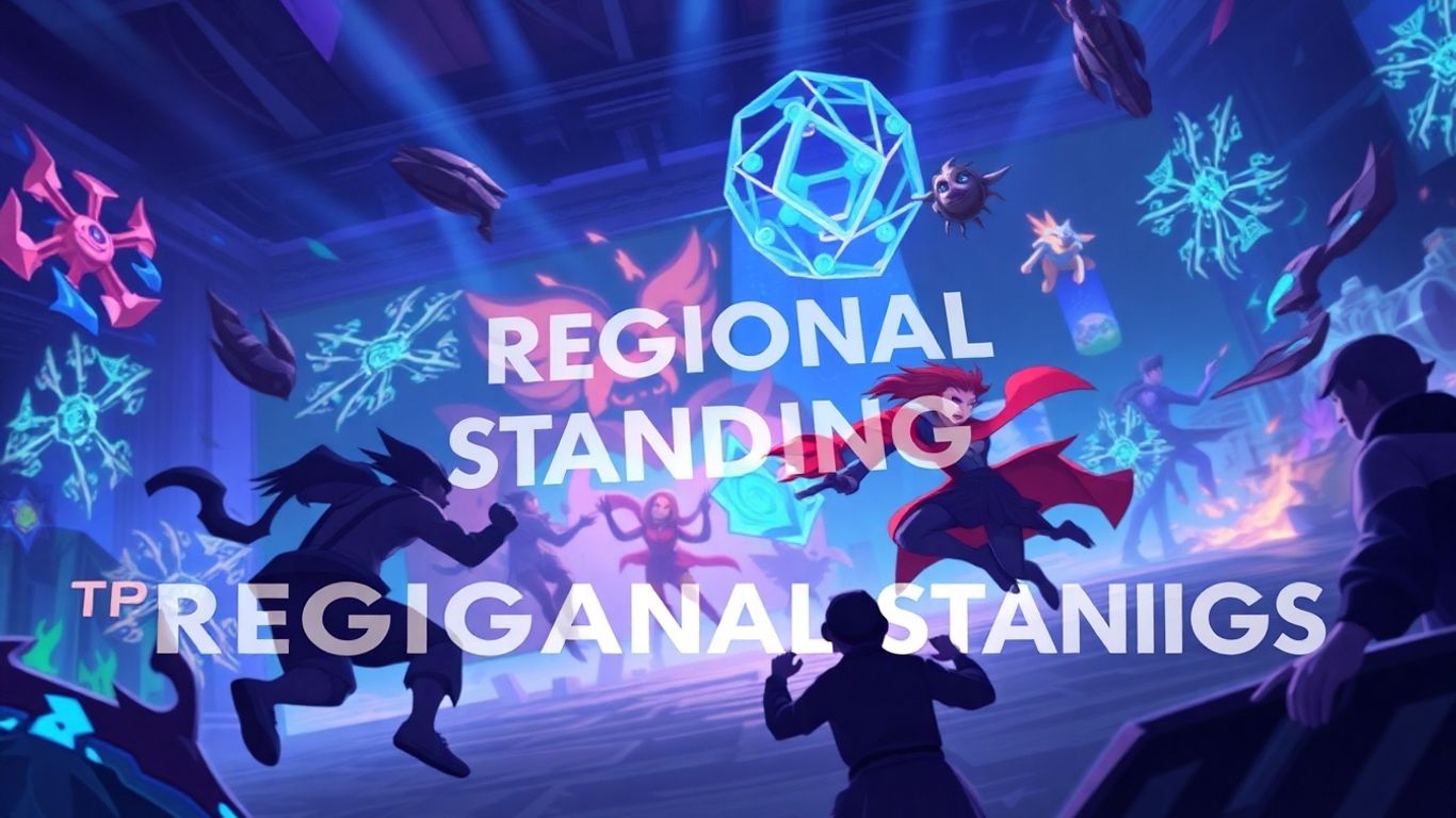 League of Legends esports standings illustration