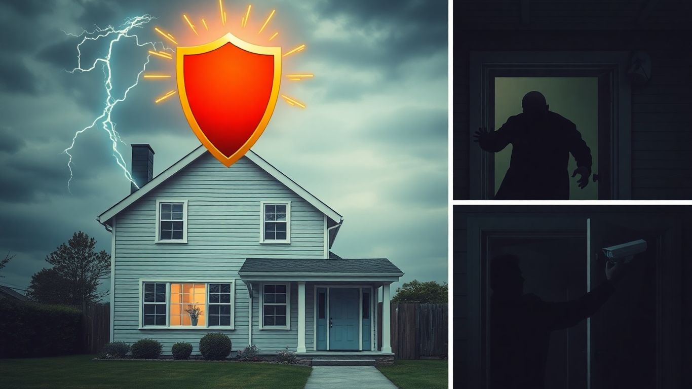 Casa protegida contra desastres y robos.