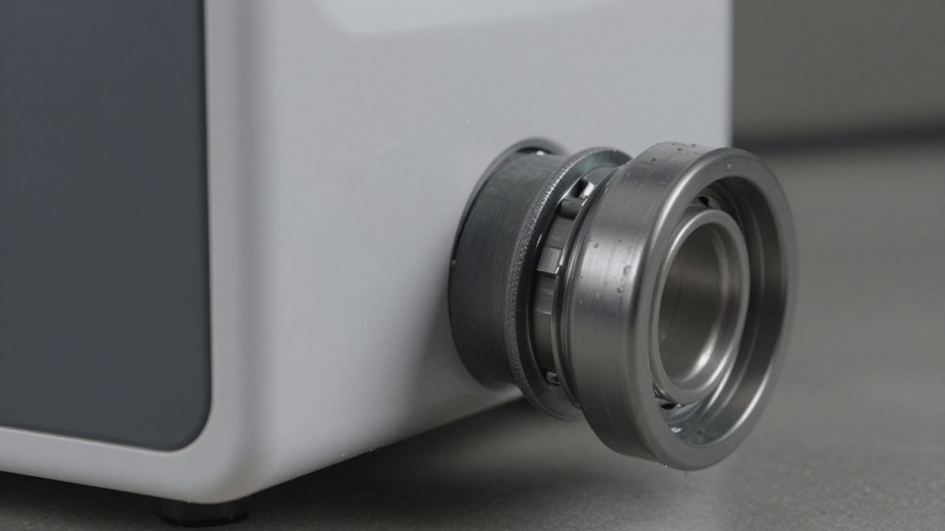Premium well seal next to appliance component.